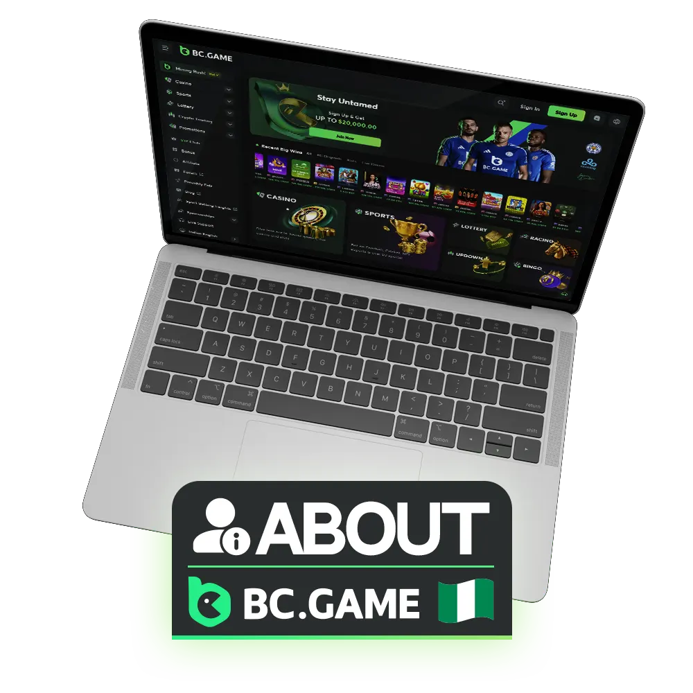 In Nigeria, BC Game serves as a comprehensive hub for both sports enthusiasts and casino players, offering a vast array of betting markets and gaming options.