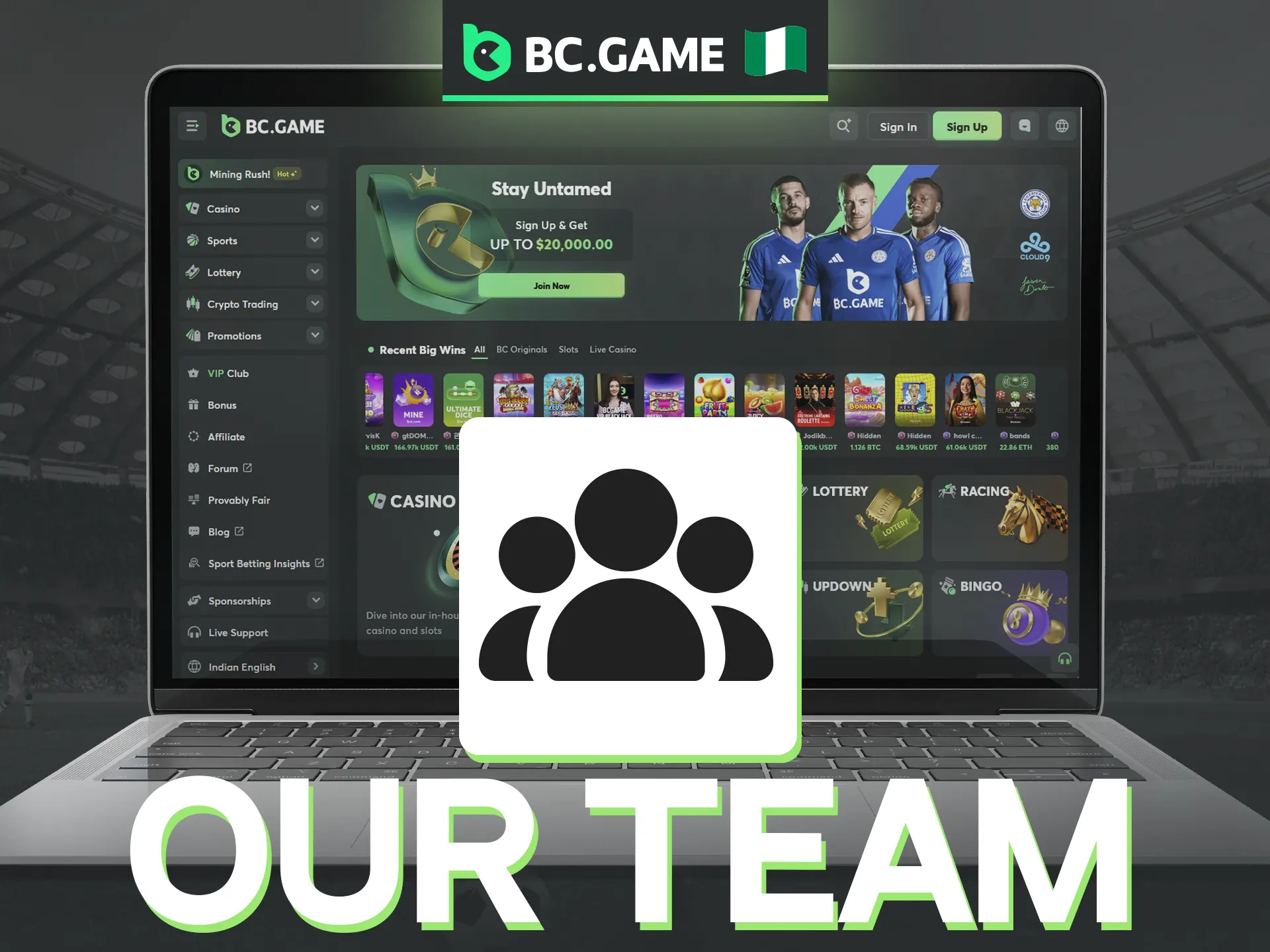 The BC Game team is comprised of industry experts driven by a shared goal: delivering the highest quality betting and casino experience on the web.