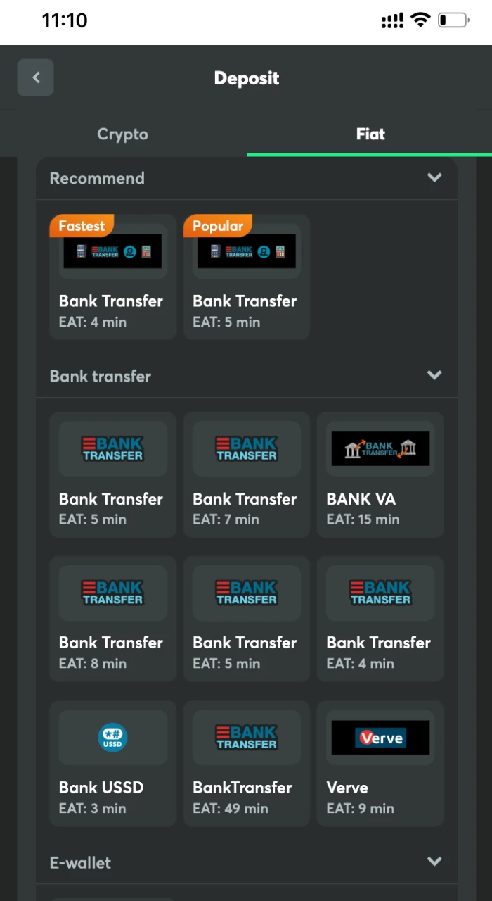 Fund your account to start exploring the best games BC Game has to offer.