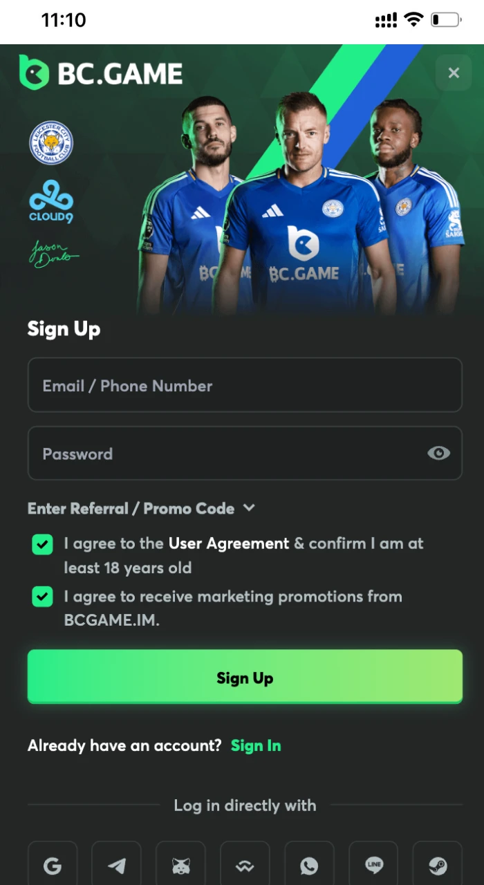 Create your BC Game account today to unlock access to top-tier casino gaming.