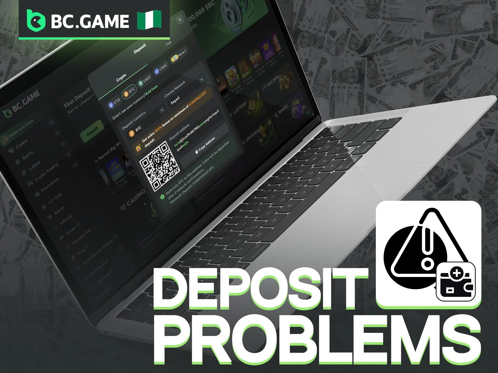 Funding your BC Game account is a simple and hassle-free process for all users.