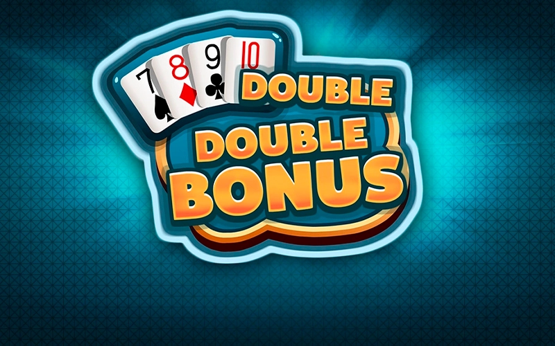 Test your strategy with the Double Double Bonus table game on our platform.