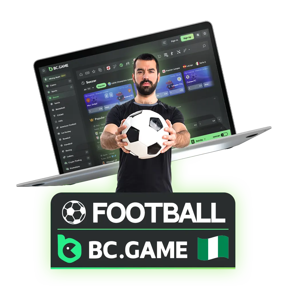Football stands as the most sought-after sport for bettors on the BC Game platform.