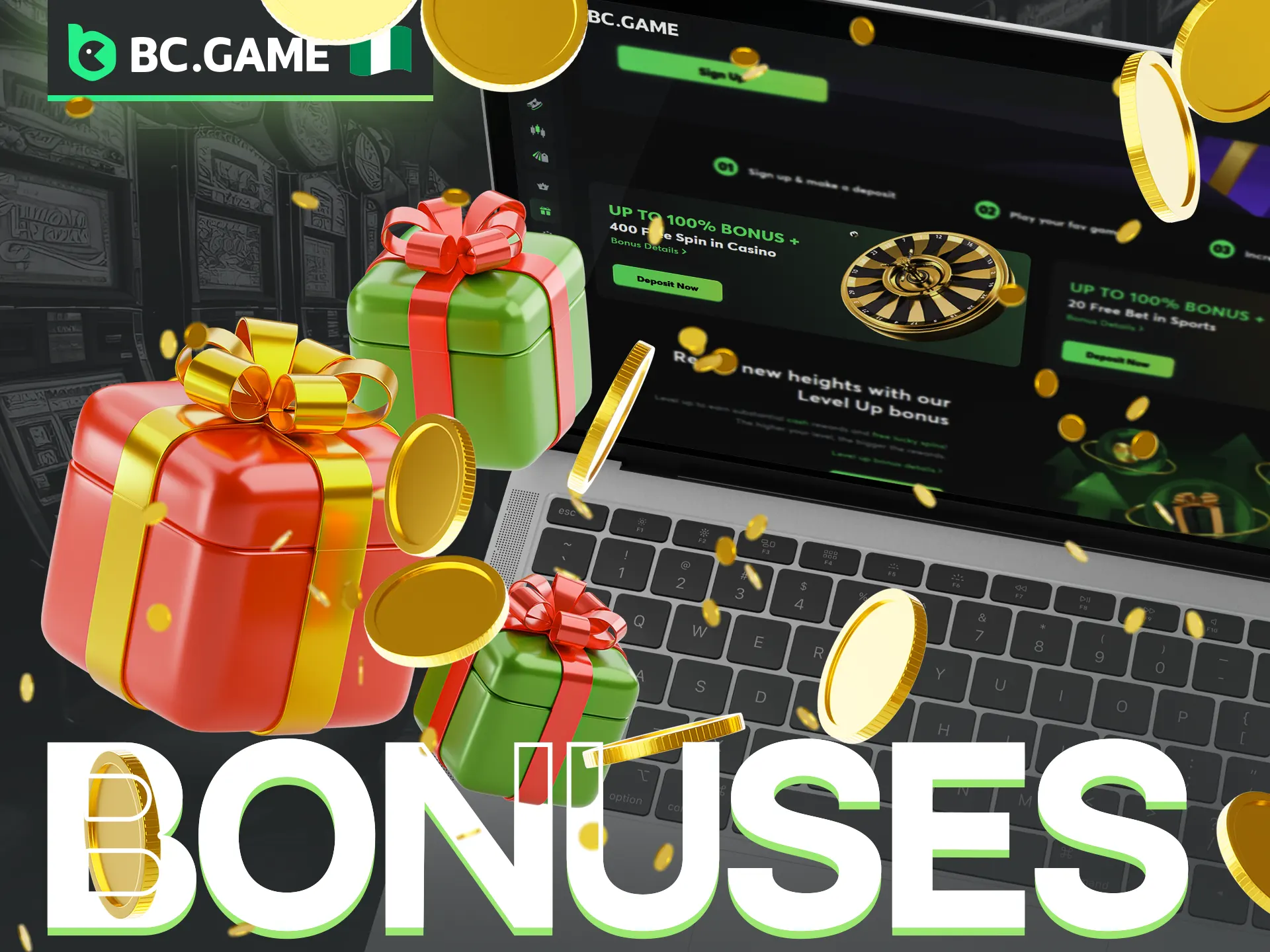 Claim your welcome rewards across your first four deposits at BC Game.