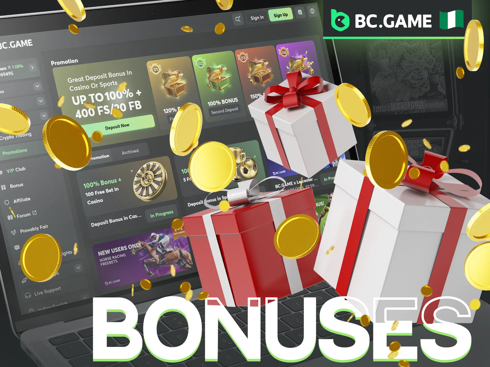 Play Double at BC Game and start collecting your rewards.