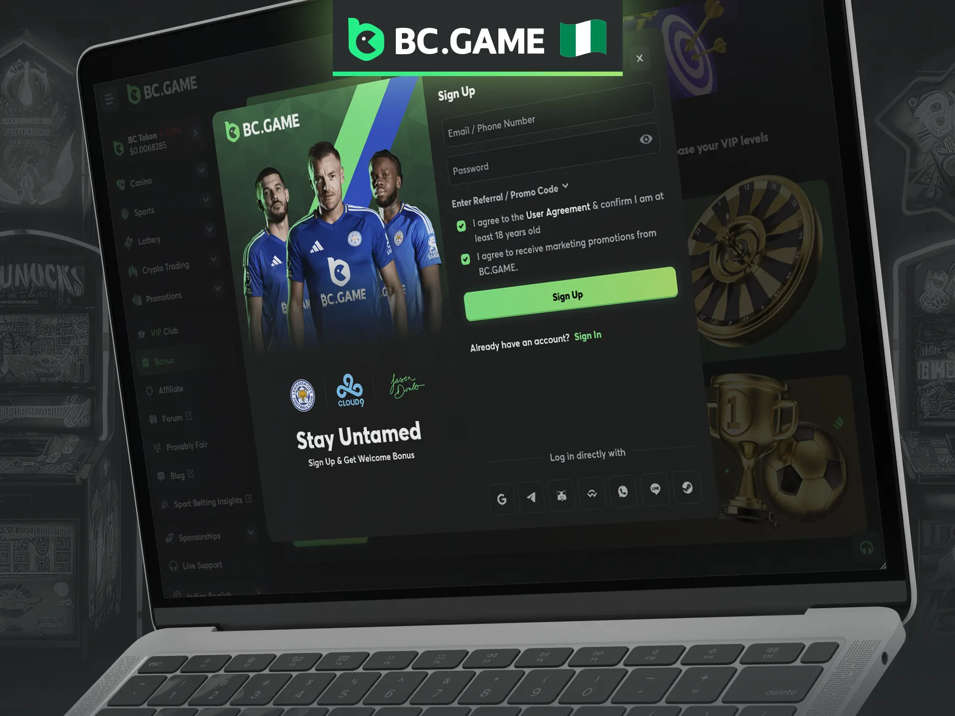 Sign up now to dive into the action of BC Game Video Poker.