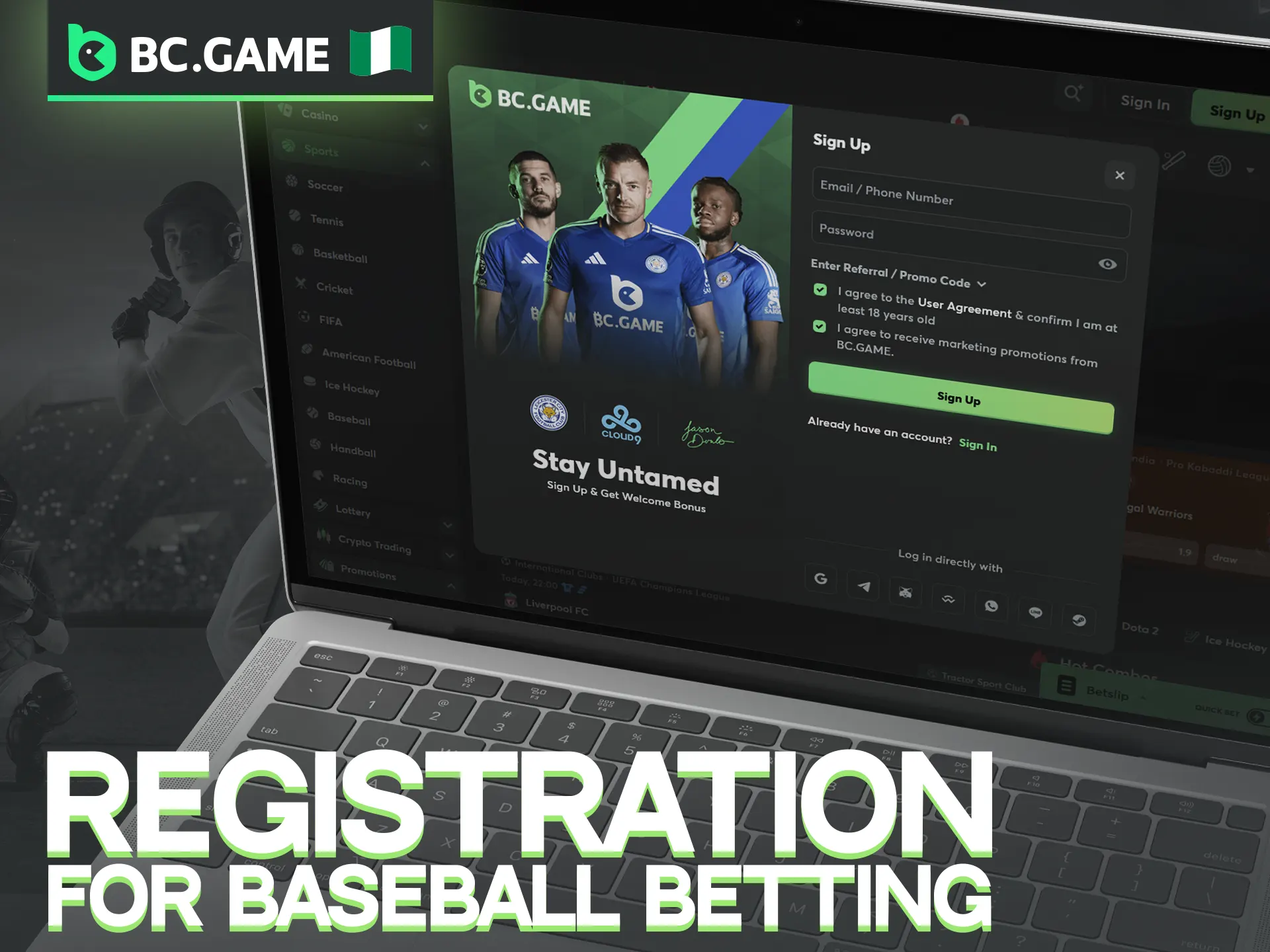 Join BC Game today and start predicting baseball outcomes.