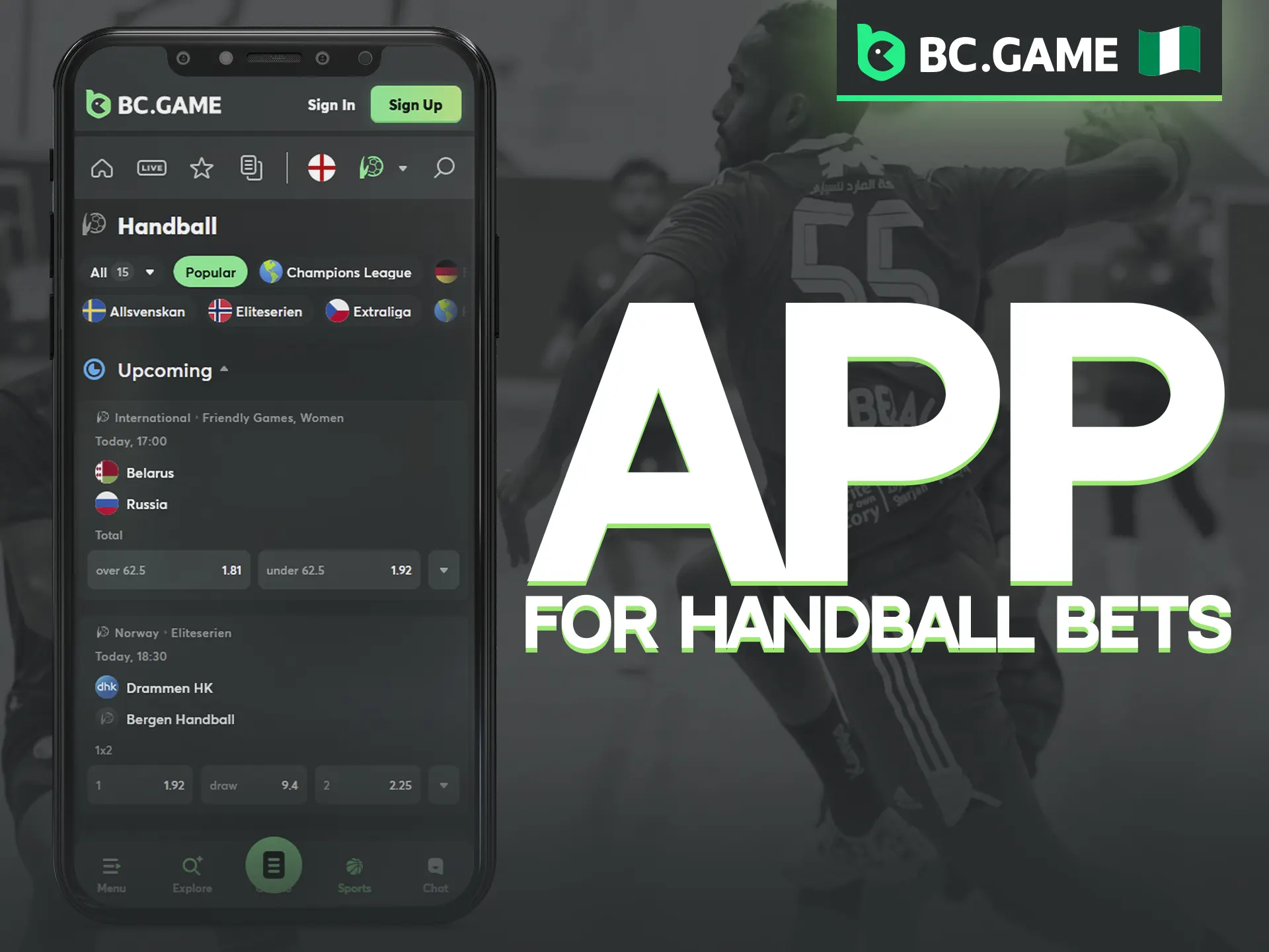 Experience the full power of BC Game via your mobile web browser.