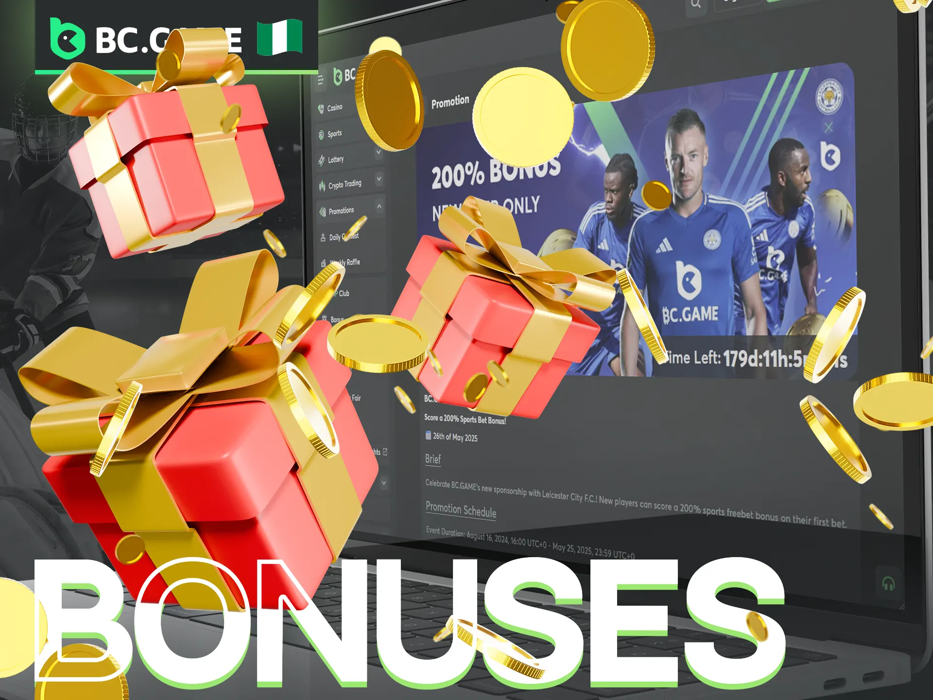 Claim your ice hockey betting bonuses at BC Game.