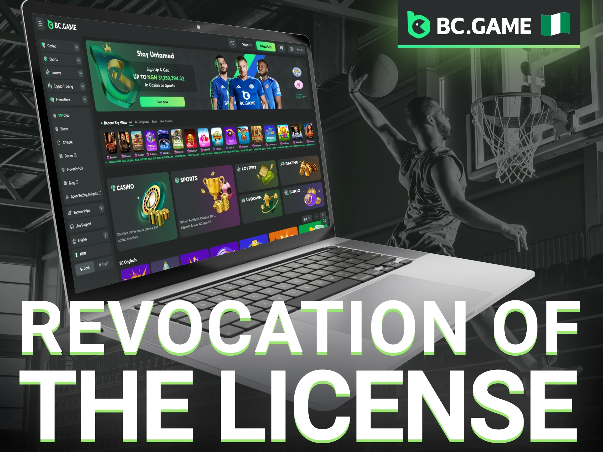 BC Game is fully committed to maintaining its legal standing and upholding the standards of its license.