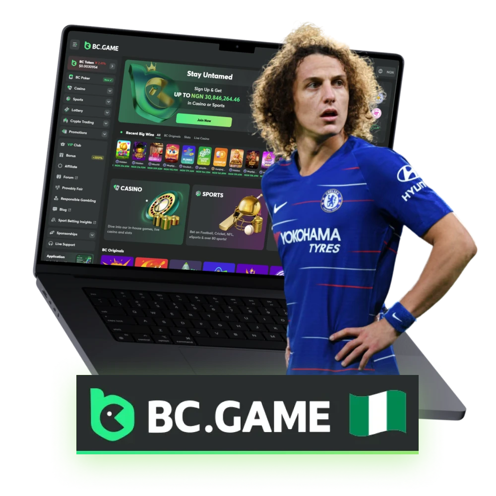 David Luiz is partnering with BC Game to serve as a trusted face for our community in Nigeria.