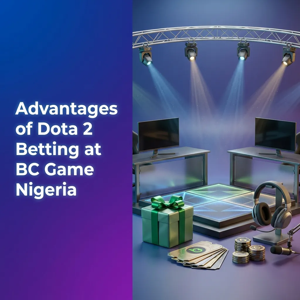 Infographic highlighting BC Game Nigeria's perks: bonuses, local payments, and a high-performance mobile app