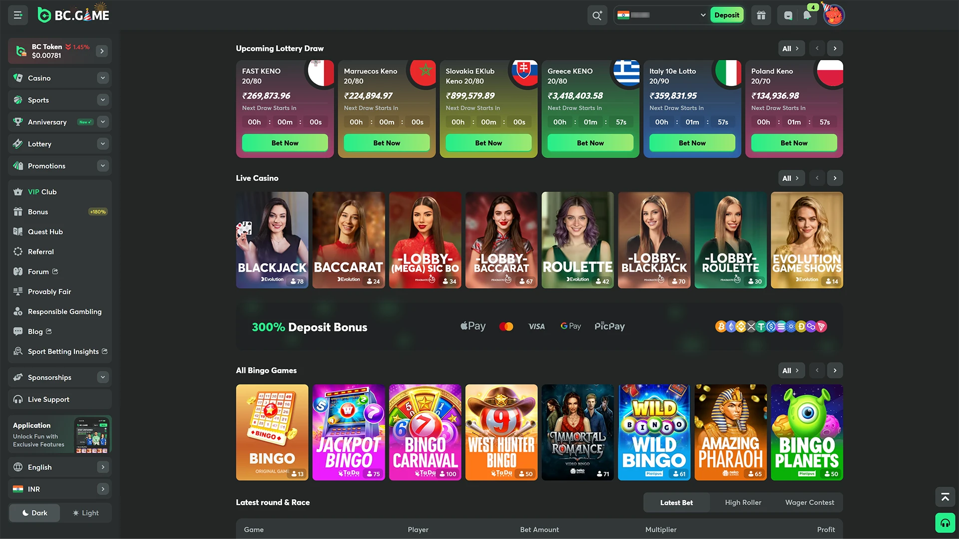 Keep your desktop browser current to maintain a smooth and stable connection to BC Game.