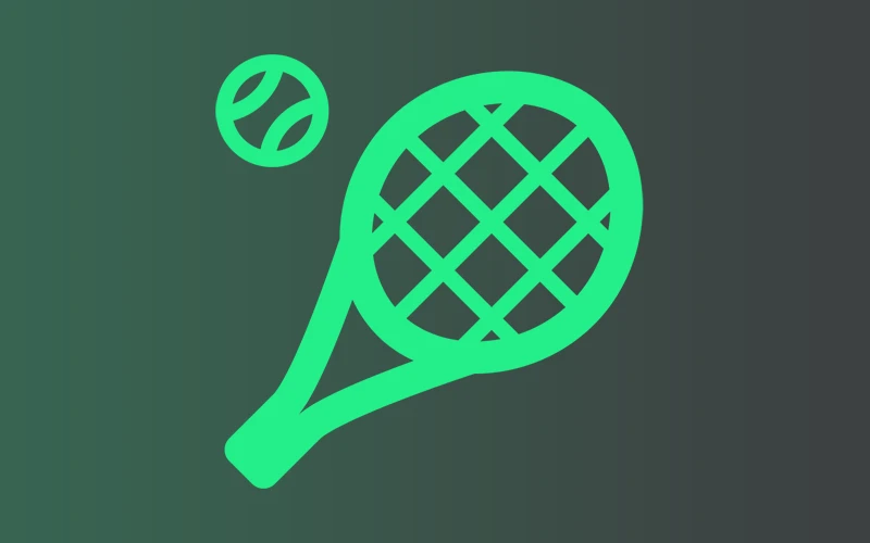 Step onto the court and start betting on professional Tennis matches.